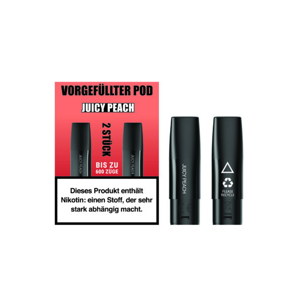 RocketPOD CARTRIDGE DE Juicy Peach 01