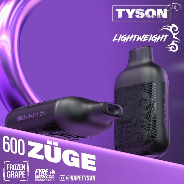 Tyson VAPE 2.0 FROZEN GRAPE 1